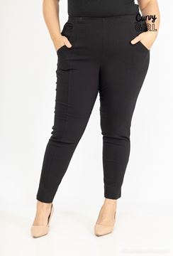 Picture of CURVY GIRL HIGHLY STRETCH SMART TROUSERS